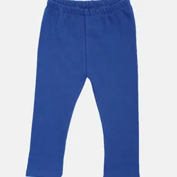 Kryptic Girls Blue Solid Cotton Ankle-Length Leggings-image-71