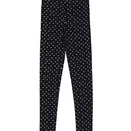 Bodycare Kids Girls Conversational Printed Cotton Ankle-Length Leggings-image-17