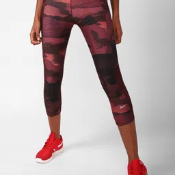 Reebok Women Running Essentials Three Forth Length Leggings-image-19