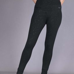 LYRA Women Printed Anti-Static Slim-Fit Ankle-Length Gym Tights-image-88