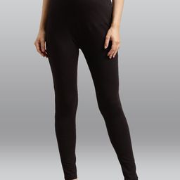 LYRA Overbelly Stretchable Ankle Length Maternity Leggings-image-83