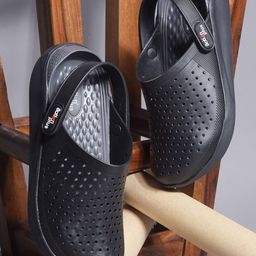 Action Plus Men Self Design Rubber Clogs-picture-1