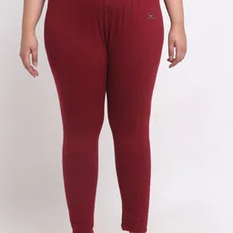 Trend Level Plus Size Mid-Rise Slim-Fit Ankle-Length Leggings-image-74
