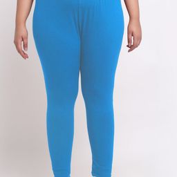 Trend Level Plus Size Mid-Rise Slim-Fit Ankle-Length Leggings-image-89