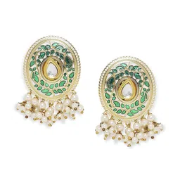 Anouk Oval Studs Earrings image 2