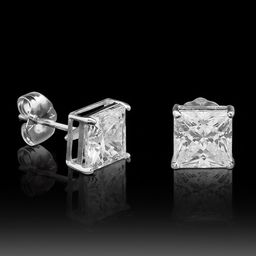 Peora Silver-Plated Contemporary Studs Earrings-image-16