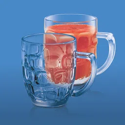 Treo Transparent Set of 4 Cascade Cool Glass Mugs 292 ml Each image 2