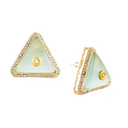 GRLIE Triangular Studs Earrings image 3