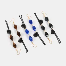 BuckleUp Set Of 3 Contemporary Drop Earrings image 4