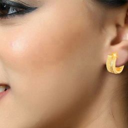 Vighnaharta Set Of 4 Gold-Plated Artificial Stones-Studded Earrings image 3
