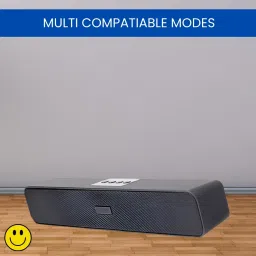 Clairbell E91 (PORTABLE HOME THEATER SOUNDBAR) Dynamic Thunder Sound Long Battery LifeU355 20 W Bluetooth Soundbar-image-78