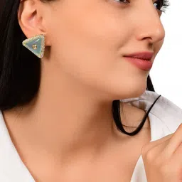 GRLIE Triangular Studs Earrings image 4