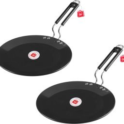 Premium Quality Nonstick Pack of 2 Tawa 25 cm diameter-image-9
