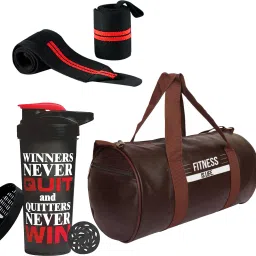 Gym Shaker With Gym Bag and Wrist Band Combo, Shaker Bottle, Gym Shaker & Band Fitness Accessory Kit Kit-image-48