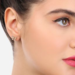 AMI Set of 25 Gold-Plated Contemporary Studs Earrings image 3