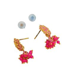 FEMMIBELLA Circular Drop Earrings image 4