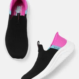 Skechers Girls Ultra Flex 3.0 Fresh Time Slip-On Sneakers-image-29