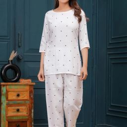 Women Viscose Rayon Ethnic Top Pant Set-image-51