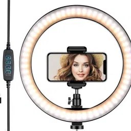 POZUB Selfie Flash Photography Big Beauty Led Light Makeup Ring 10inch LED Ring Light Ring Flash-25