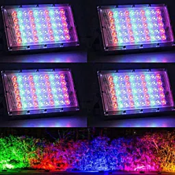 50-Watt RGB LED Brick Light (Pack of 4) Remote LED Flood Light Outdoor Lamp-image-21