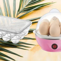 12 Grid Egg Storage & 7 Egg Boiler(Soft, Medium,Hard)For Fast Steaming & Boiling 12 Grid Egg Storage Box Combo With 7 Egg Boiler For Fast Steaming & Boiling_27 Egg Cooker-image-7