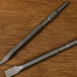 High Quality Point and Flat Demolition Hammer Bit set size 17mm*280mm-image-2