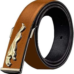 Men & Women Casual, Evening, Party Tan Artificial Leather, Metal Belt-image-48