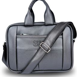 Men Black Messenger Bag-image-116