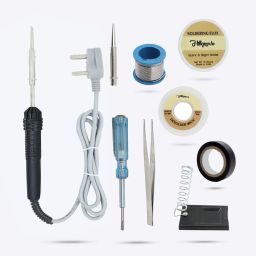 HGSOI10M1 9in1 Beginners Complete 30W Soldering Iron Kit with Solder Wire 25 W Simple-image-16