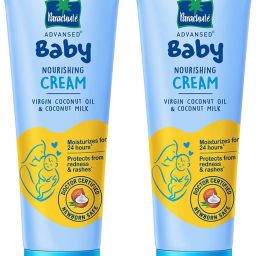 Baby Nourishing Cream, Virgin Coconut Oil & Milk, Ph 5.5, 24 Hour Moisturization-image-80