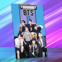 BTS Army Paper Clipboard | Writing Pad | Drawing/Writing/Exam Board/Clipboard-image-76