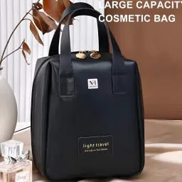 Women Black Cosmetic Bag-42