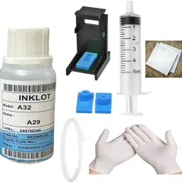 Haedlink Cleaning Solution+Cartridge Nozzle Cleaning kit For All InkTank-Ink Jet Printer Black Ink Toner-image-62