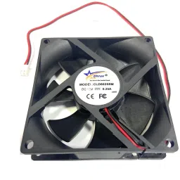 DHRUV-PRO 12V 80x80x25-MM, 3inch 2800-RPM 12V Cooling Cabinet Fan Square Cooler-29
