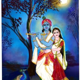 Beautiful Radha-Krishna Print Wooden Exam Clipboard Writing Examination Pad-picture-26