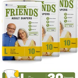 Easy Tape Type Adult Diapers - L-image-7