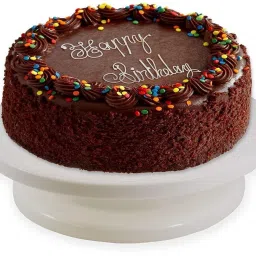 niyanta Cake Decorating Revolving Icing Turntable Stand Rotating Platform Plastic Cake Server (Multi color, Pack of 1) Plastic Cake Server image 2
