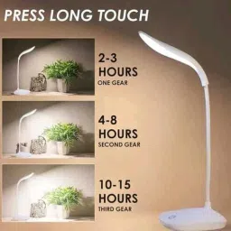 Study Table Lamp With Rechargeable LED Touch On Off Switch Reading Study Lamp image 4