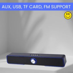 FRONY M425 (PORTABLE HOME THEATER SOUNDBAR) Crydtal Sound Support SD Card/Aux/USBB266 20 W Bluetooth Soundbar-image-76
