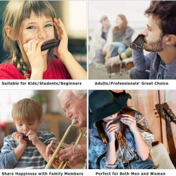 clefairy Harmonica for Musical Instrument for Beginners with 10 Hole image 3