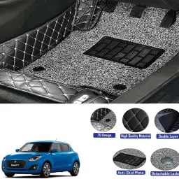 Leather 7D Mat ForMaruti New Swift-image-15