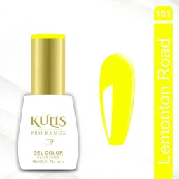 UV Gel Nail Polish 16ml Brush Cap Bottle| Pro Range UV Lamp Cured Gel Color K101 Color: Lemonton Road-image-22