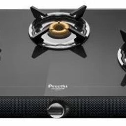 3 burner (ISI Approved) Glass Manual Gas Stove-image-88