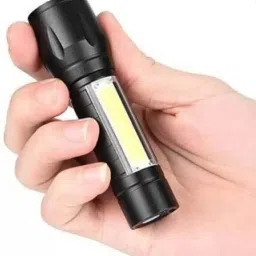 Mini Rechargeable Pocket Torch Light Super Bright Zoom 5 hrs Torch Emergency Light-4