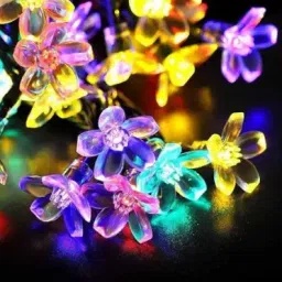 16 LEDs 3 m Multicolor Color Changing Flower Rice Lights-picture-2