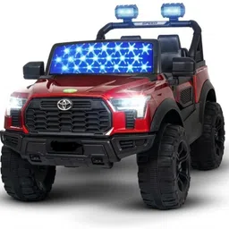 oh baby TOYOTA JEEP 4 Motors 4x4 (1-8Yrs) Battery ride on Cart Battery Operated Ride On-picture-36