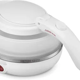 Portable Collapsible Silicone Dual Voltage Food Grade GH12 Electric Kettle-image-87