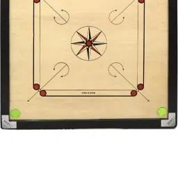 GLOSSY AND SMOOTH FULL SIZE (32 INCH) 66.04 cm Carrom Board-image-37