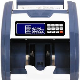 Drop2Kart Cash Counter - AutoCounts All INR Currency, UV/MG/MT Image Sensors, Big TFT LCD Display, Fake-Note Alarm with LED External Display Note Counting Machine-15