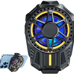 WRADER SL01 Mobile Gaming Cooler Fan for Gamers Long Filming Session Use Phone Cooling Pad-picture-15